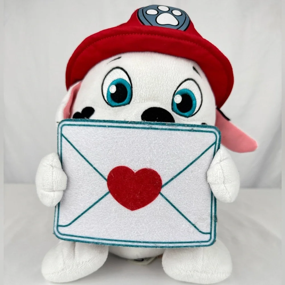 Nickelodeon Paw Patrol Marshall Valentine's Day Plush Toy 12 inch